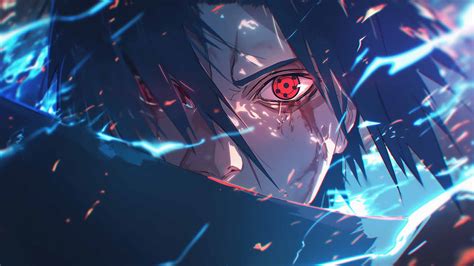 Sasuke Uchiha utilizando Amaterasu