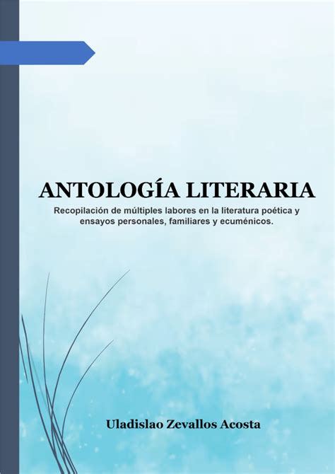 Portada de la antología 