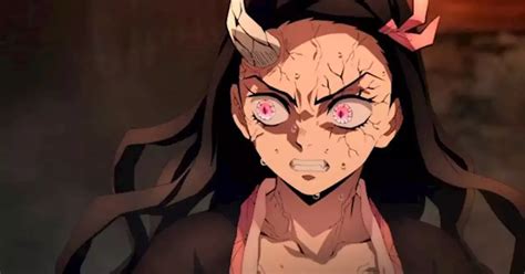 Nezuko en su forma demoníaca avanzada
