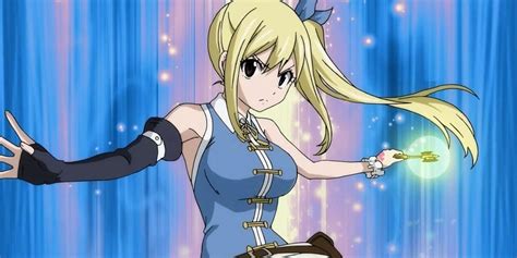 Lucy Heartfilia invocando a un espíritu estelar