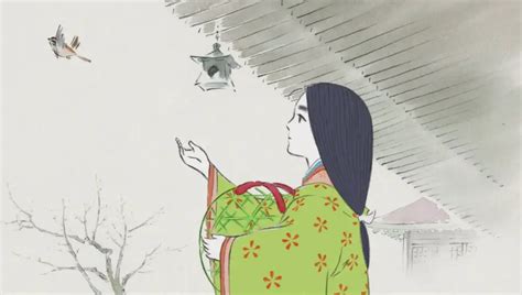 La Princesa Kaguya con su amiga Aino