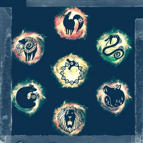 Símbolo de los Siete Pecados Capitales