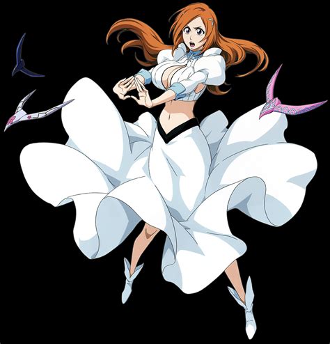 Loly rompiendo las mangas del vestido de Orihime
