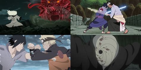 Obito manipulando a Sasuke