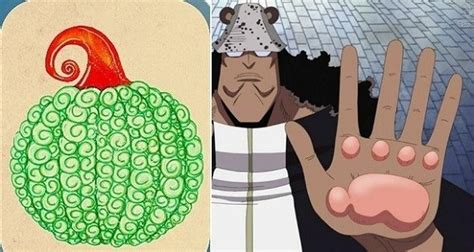 Bartholomew Kuma con su habilidad de la fruta Nikyu Nikyu