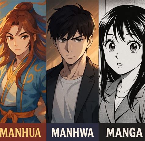 Comparativa Manga vs Manhwa