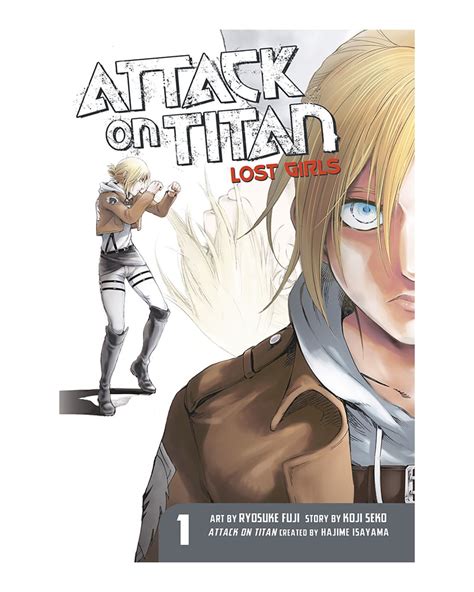 Portada de la novela Attack on Titan: Lost Girls