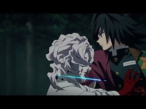 Giyu Tomioka enfrentándose a Rui