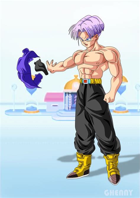 Trunks del Futuro y Trunks del presente entrenando