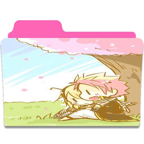 Iconos de carpetas estilo Fairy Tail