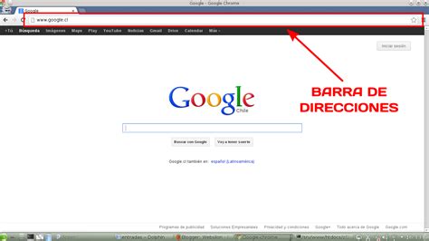 Ejemplo de barra de direcciones temática