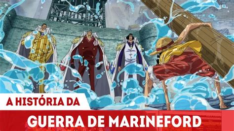 Escena icónica de la Guerra de Marineford