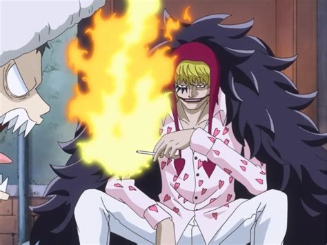 Corazón usando su poder de la fruta Nagi Nagi