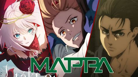 Comparativa de los estudios de animación WIT Studio y MAPPA