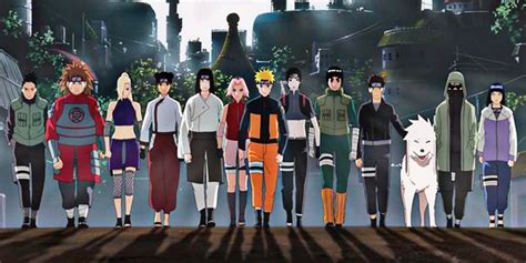 Los miembros de los equipos Genin de Konoha
