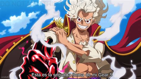 Transformación Gear 5 de Luffy