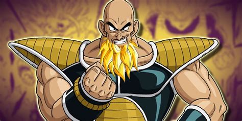 Nappa transformado en Super Saiyan 3