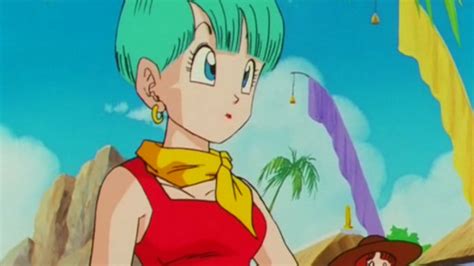 Bulma buscando las Esferas del Dragón