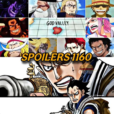 Ilustración del incidente de God Valley con Roger, Garp y Rocks