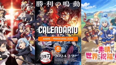 Calendario de estrenos de anime