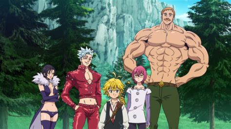 Infografía comparativa de las temporadas de Nanatsu no Taizai