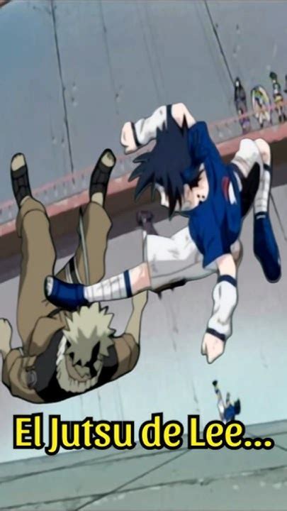 Sasuke realizando la Ráfaga de Leones