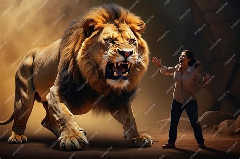 Ilustración de un titán devorando a un humano