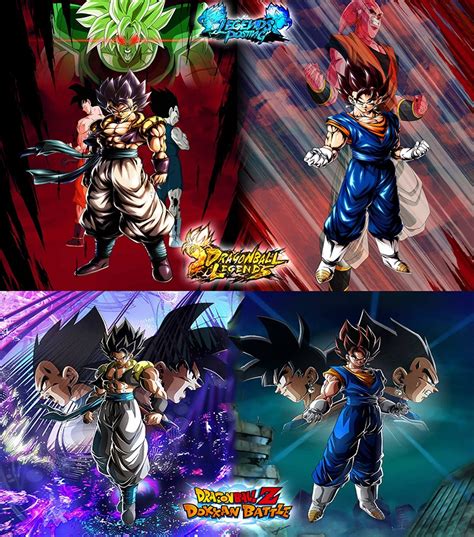 Comparativa de diseños de Gogeta