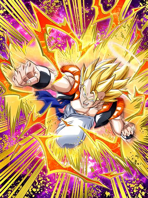 Ilustración de Super Gogeta INT en acción