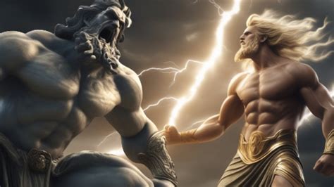 Representación de la Gran Guerra de los Titanes