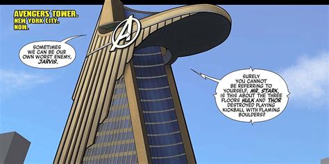 Los Vengadores reunidos en la Torre Stark