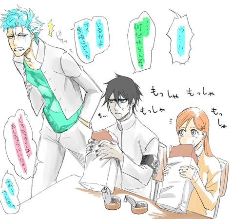 Grimmjow Jaegerjaquez y Orihime Inoue