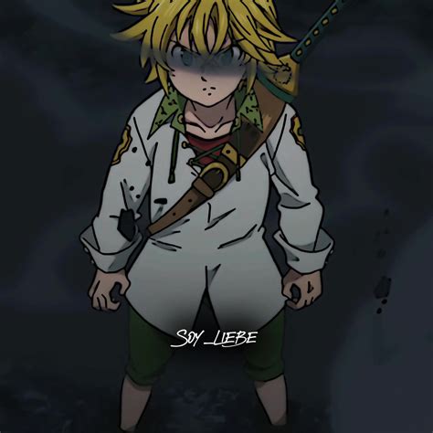 Capullo de Meliodas absorbiendo los Mandamientos