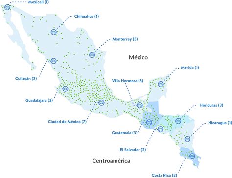 Mapa de ubicaciones de Cinépolis donde se proyectará la película