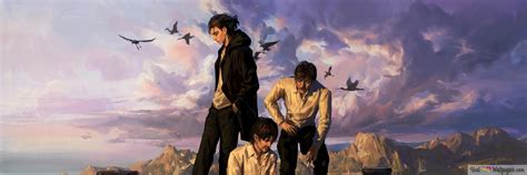 Grisha Jaeger devorando a Eren Kruger