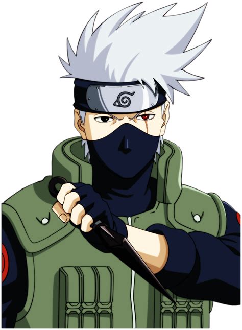 Ilustración de Kakashi Hatake en su etapa Anbu