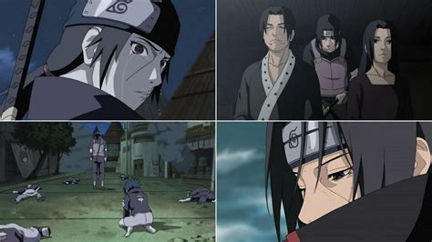 Ilustración de la masacre del Clan Uchiha
