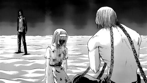 Eren y Zeke interactuando en los Caminos