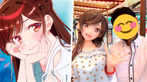 Chizuru y Kuri disfrutando de su cita