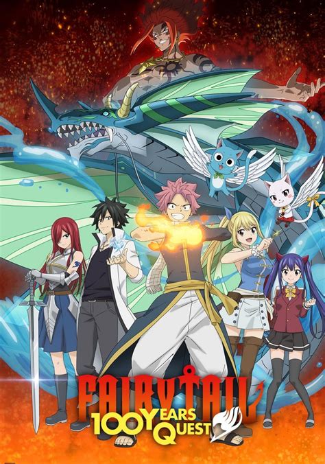 Cartel promocional de Fairy Tail: 100 Years Quest