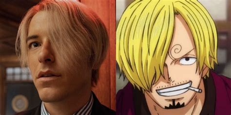 Comparativa de Sanji en anime y live-action