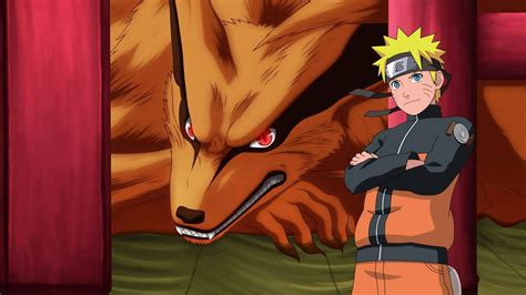 Naruto Uzumaki y Kurama, la Bestia de Nueve Colas.