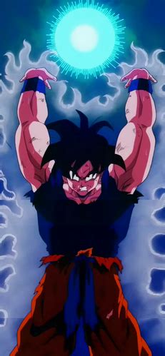 Goku realizando la Genki Dama