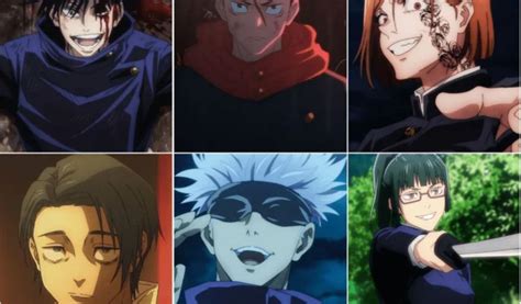 Tabla comparativa de personajes principales de Jujutsu Kaisen y Demon Slayer