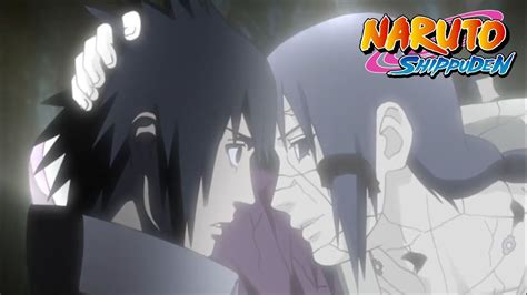 Itachi revelando la verdad a Sasuke