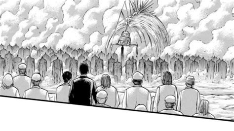 Eren detiene al Titán Colosal