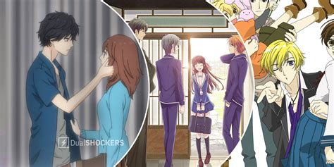 Collage de personajes shojo y bishie de diferentes arquetipos