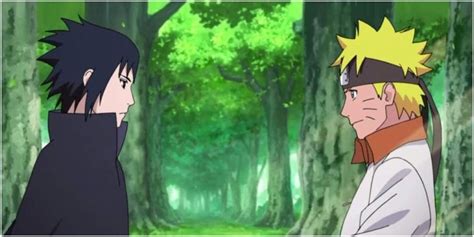 Sasuke declarando su intención de convertirse en Hokage