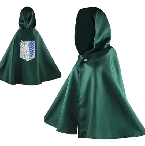 Cosplay de la capa de la Legión de Reconocimiento de Ataque a los Titanes