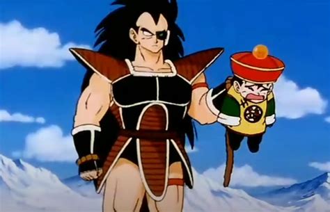 Raditz secuestra a Son Gohan.